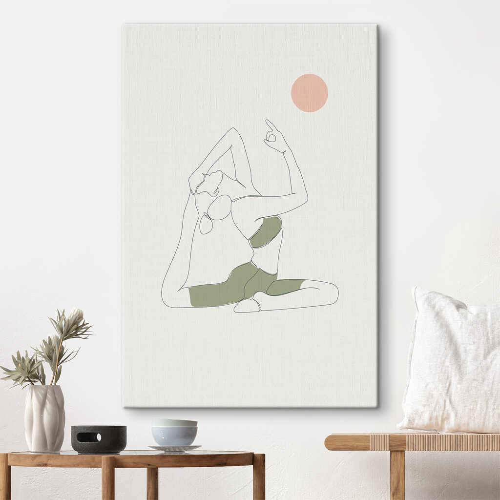 Rekken onder roze zon — interieur 2