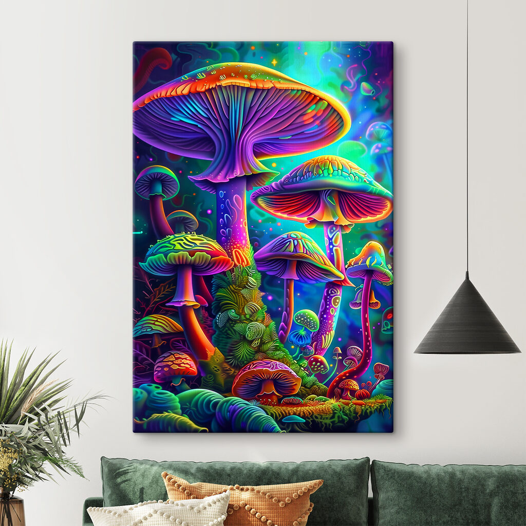 Paddenstoelen onder een sterrenhemel — interieur 1