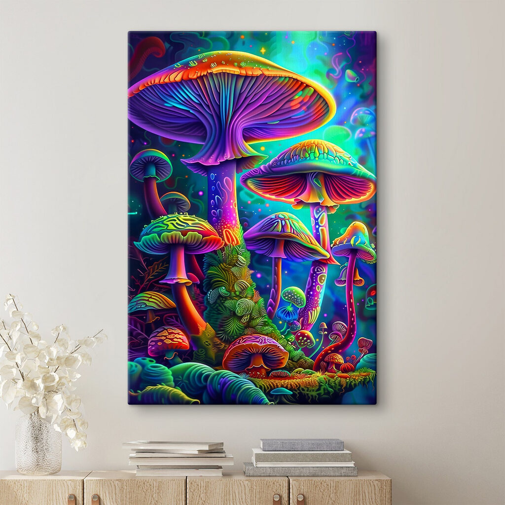 Paddenstoelen onder een sterrenhemel — interieur 4
