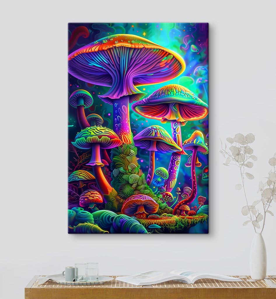 Paddenstoelen onder een sterrenhemel — interieur 2