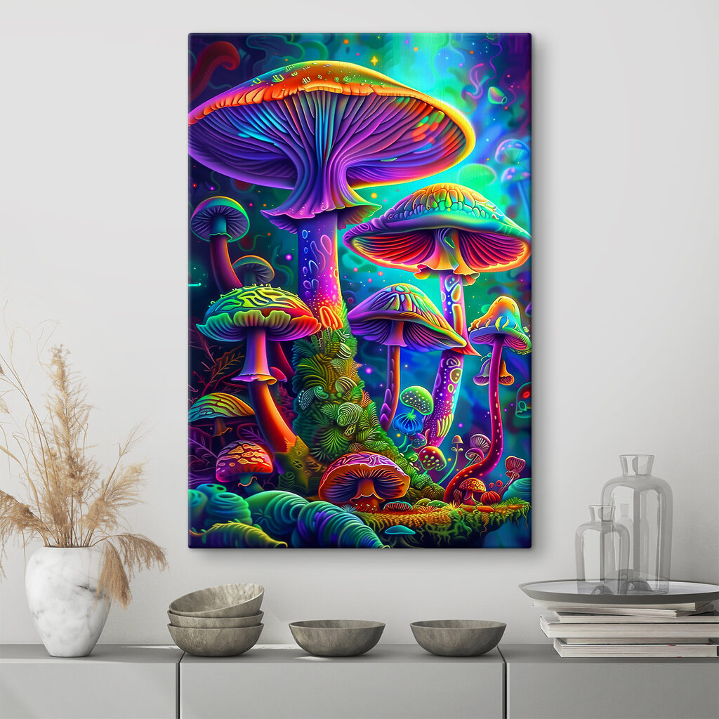 Paddenstoelen onder een sterrenhemel — interieur 3