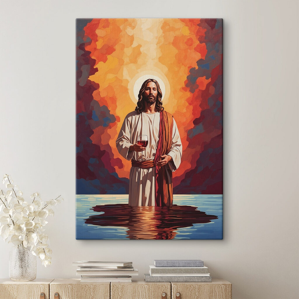 Jezus voor warme kleurvlakken — interieur 4