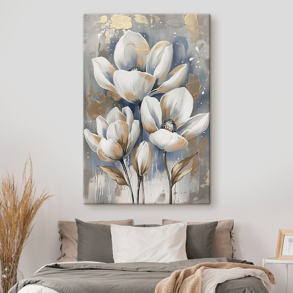 Een boeket witte knoppen — interieur 3