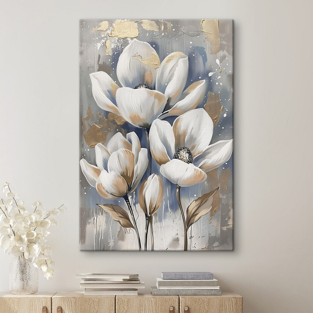 Een boeket witte knoppen — interieur 5
