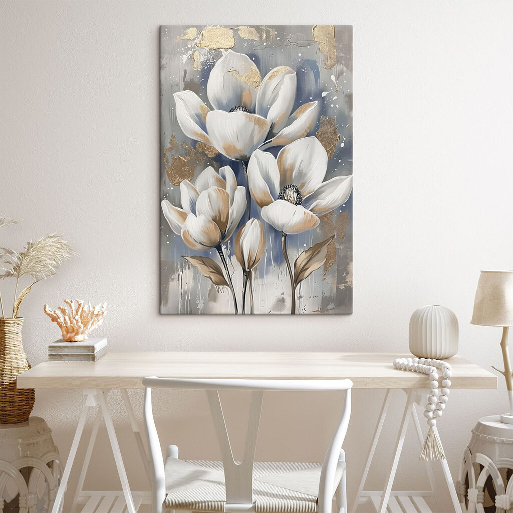 Een boeket witte knoppen — interieur 4