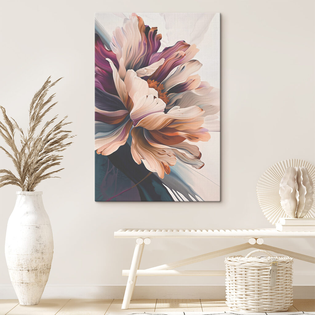 Bloei in golvende perziktinten — interieur 3