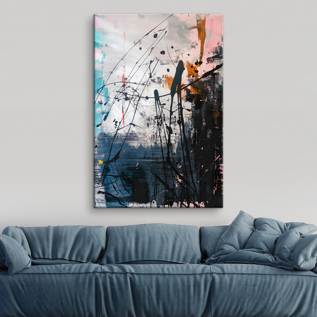 Een regen van lijnen — interieur 2