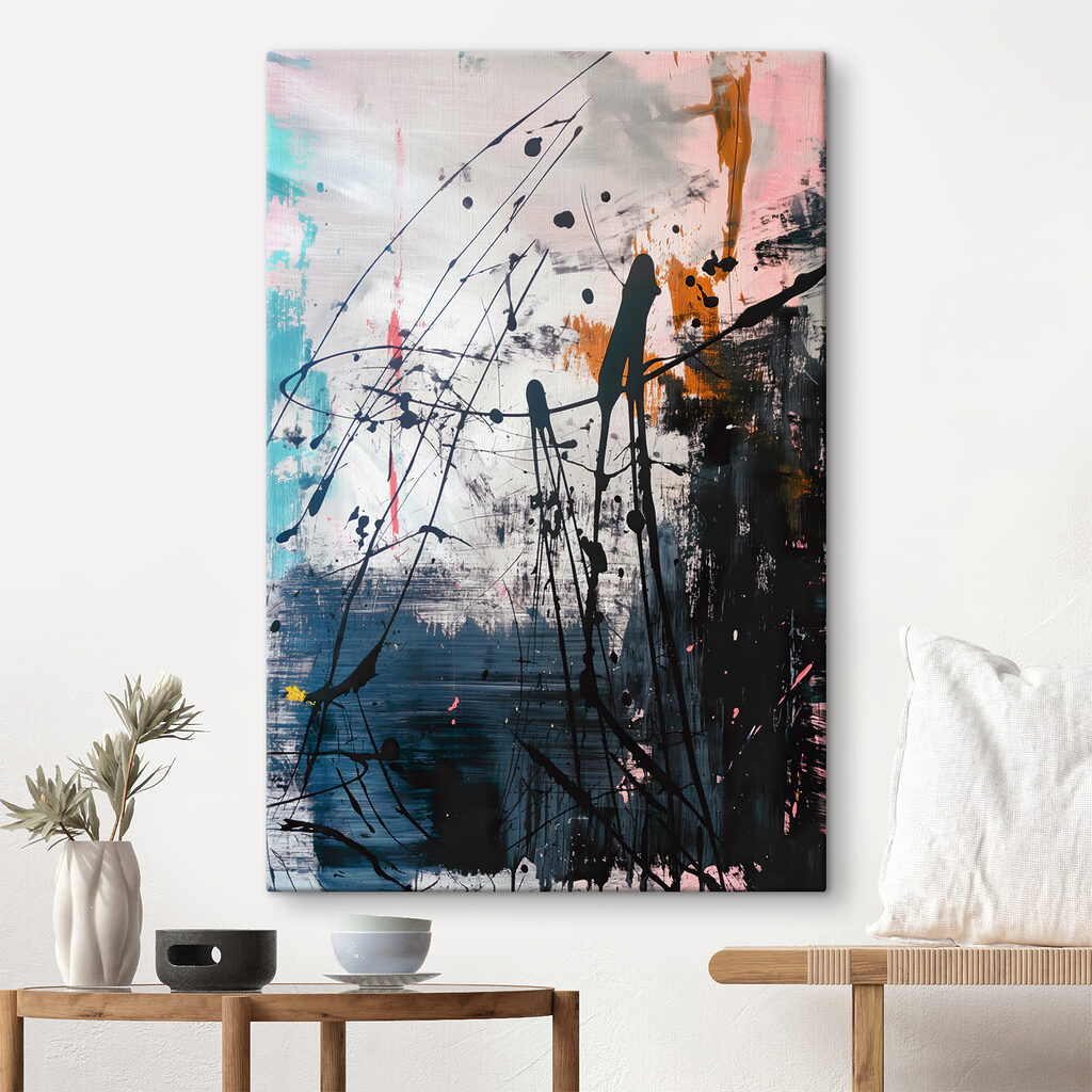 Een regen van lijnen — interieur 3