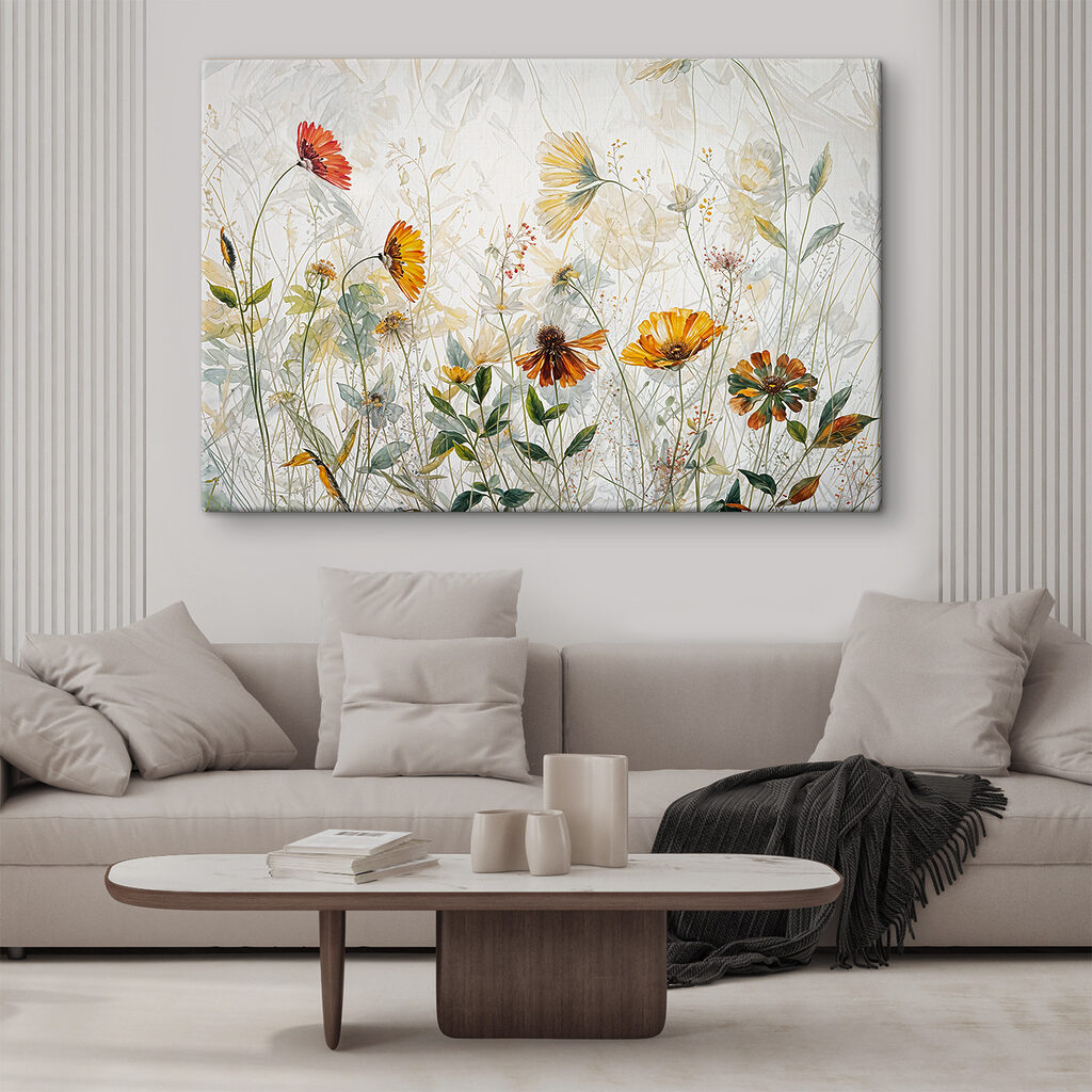 Weide in dunne lijnen — interieur 1