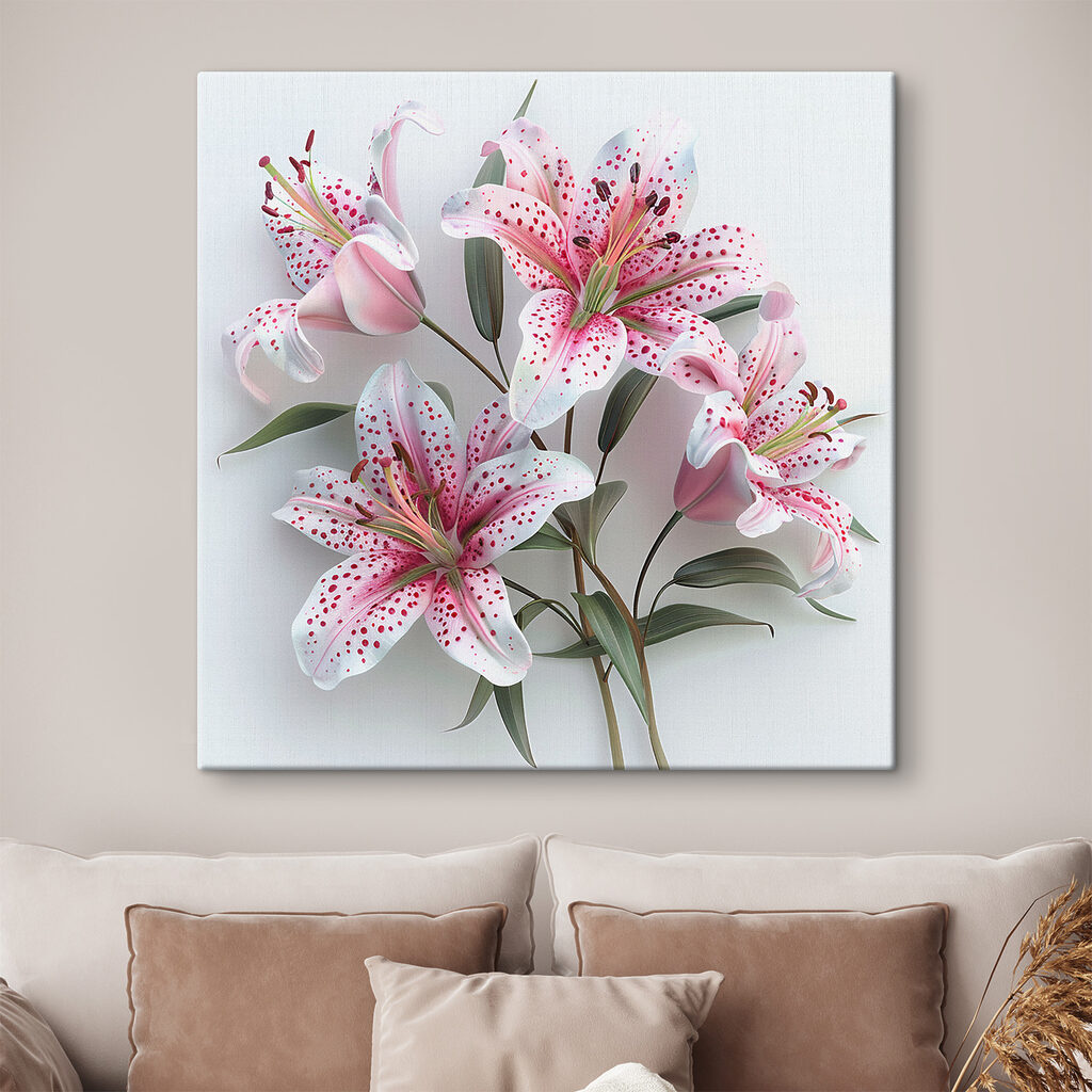 Lelies met roze spikkels — interieur 1