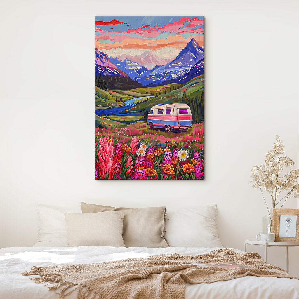 Kamperen tussen bergbloemen — interieur 2