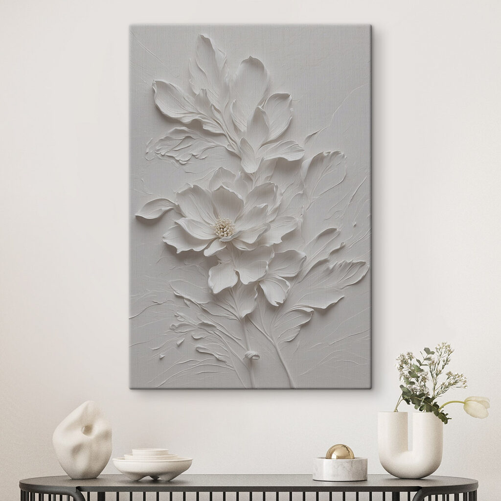 Een tak in roomwit — interieur 5