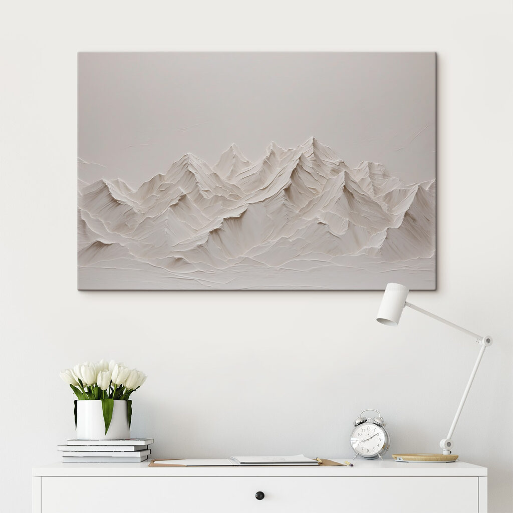 Bergtoppen in zachte plooien — interieur 5
