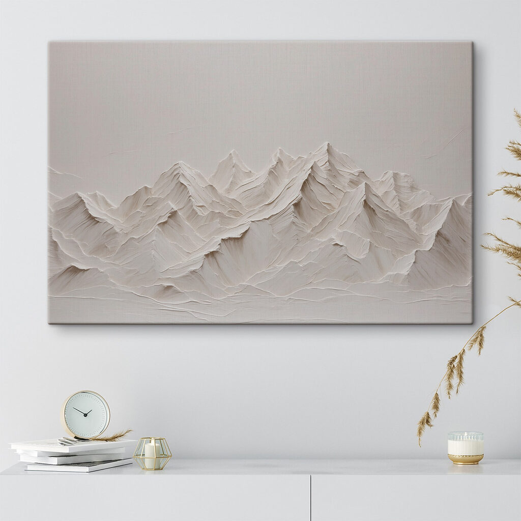 Bergtoppen in zachte plooien — interieur 4