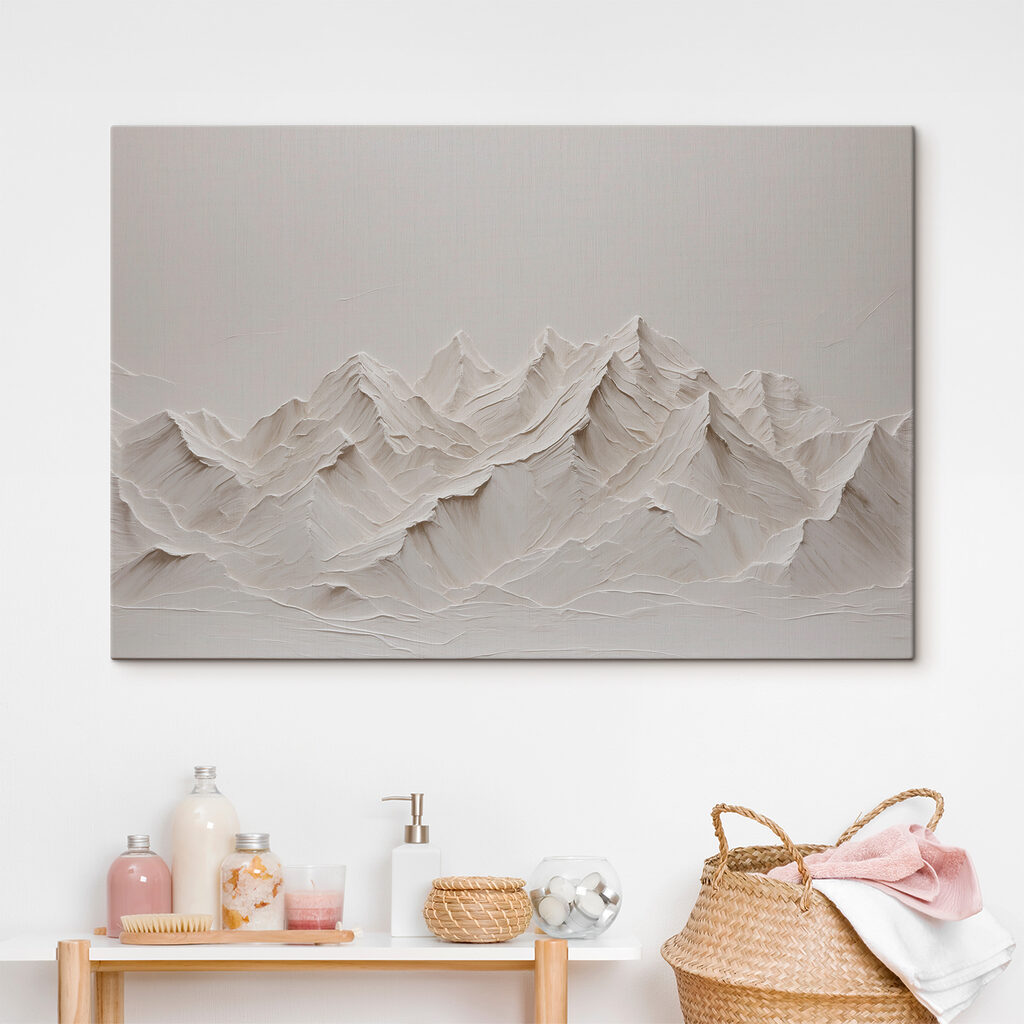 Bergtoppen in zachte plooien — interieur 3