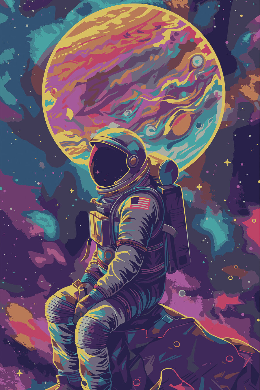 Een pauze tussen planeten — volledig ontwerp