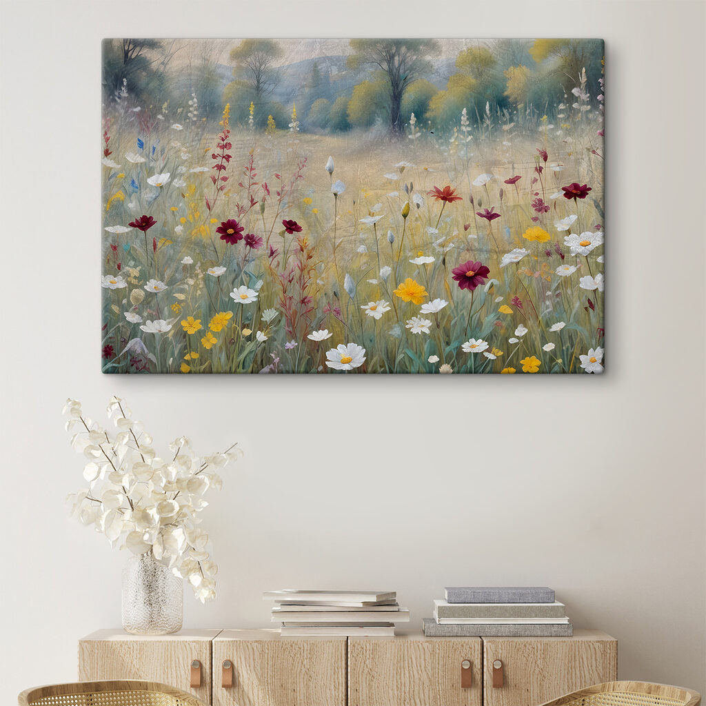 Weidebloemen voor het bos — interieur 1