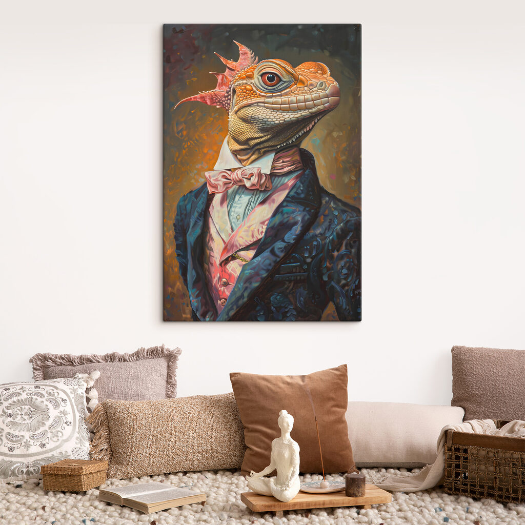 Hagedis in een avondpak — interieur 2
