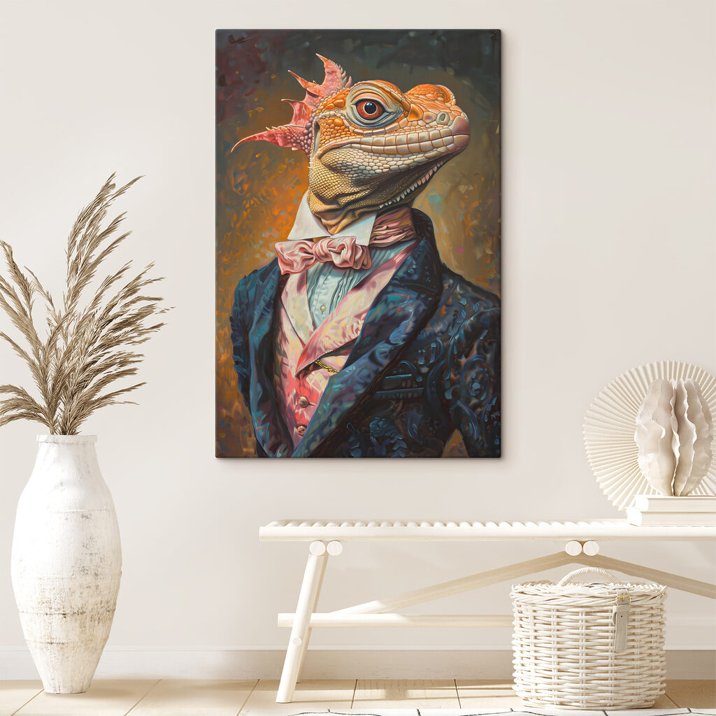 Hagedis in een avondpak — interieur 1