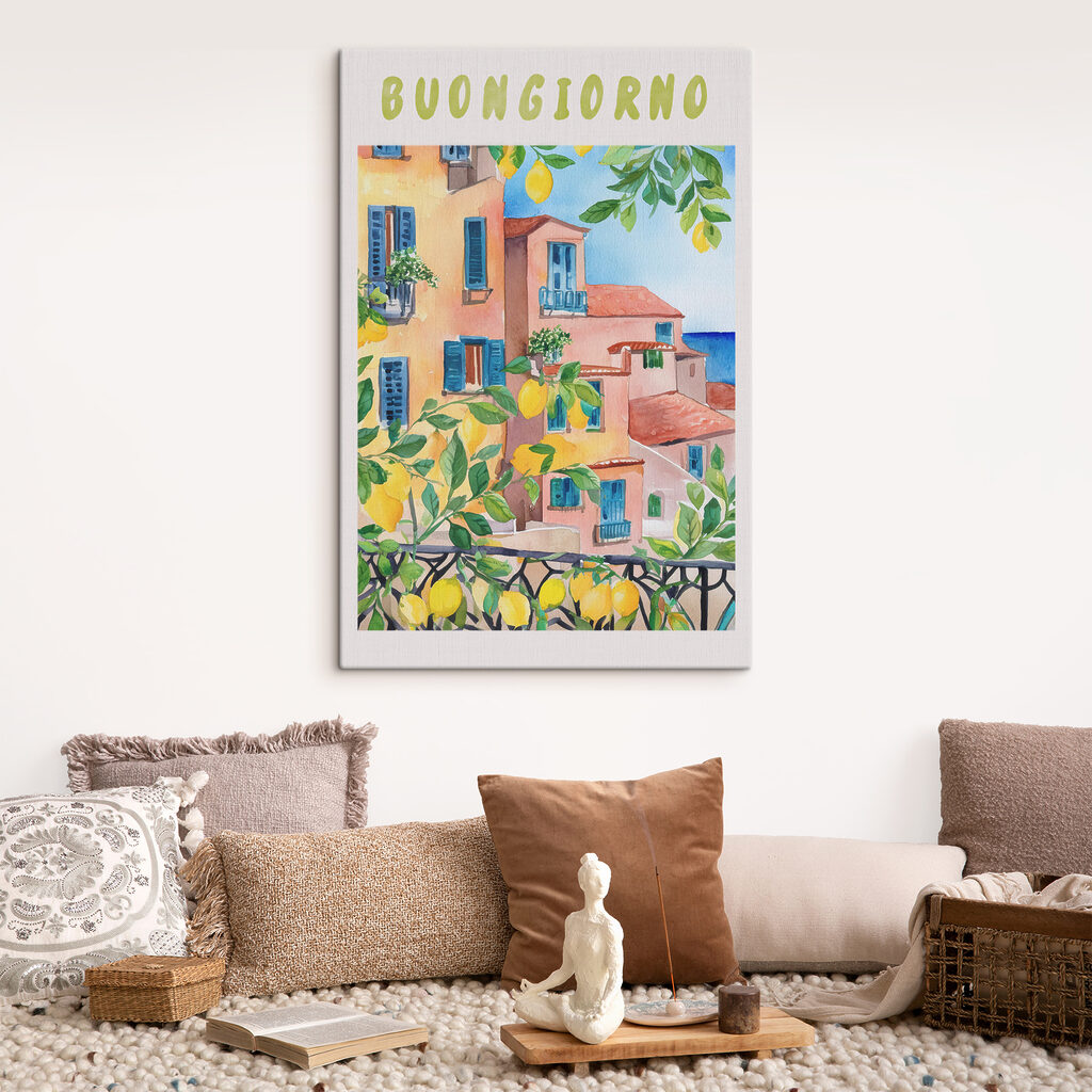 Buongiorno op het balkon — interieur 1