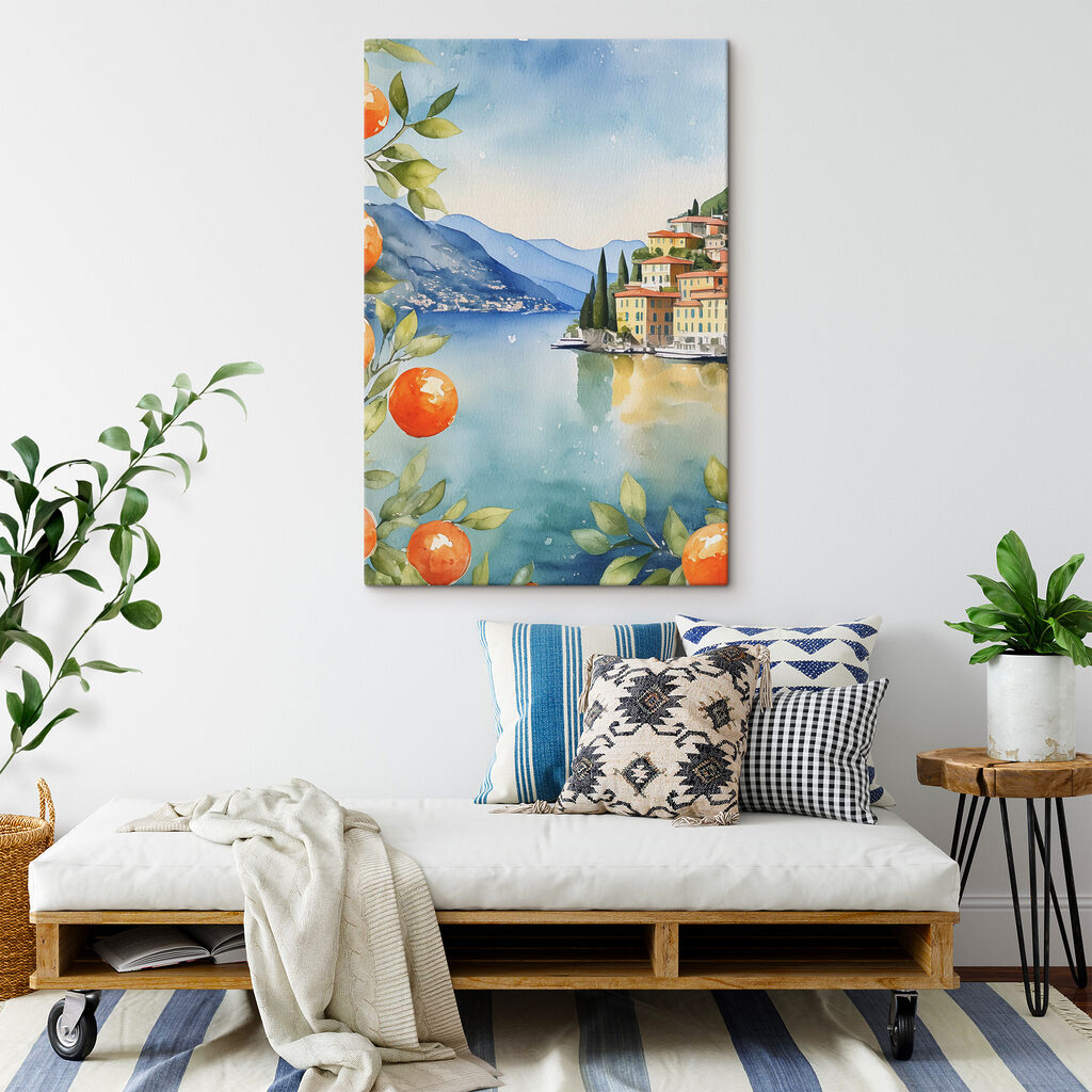 Sinaasappels langs het water — interieur 1