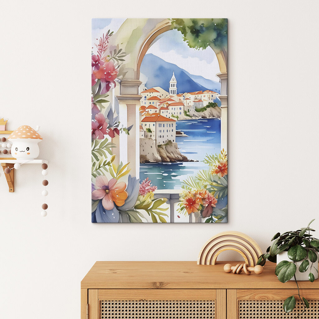 Doorkijk naar de kust — interieur 2