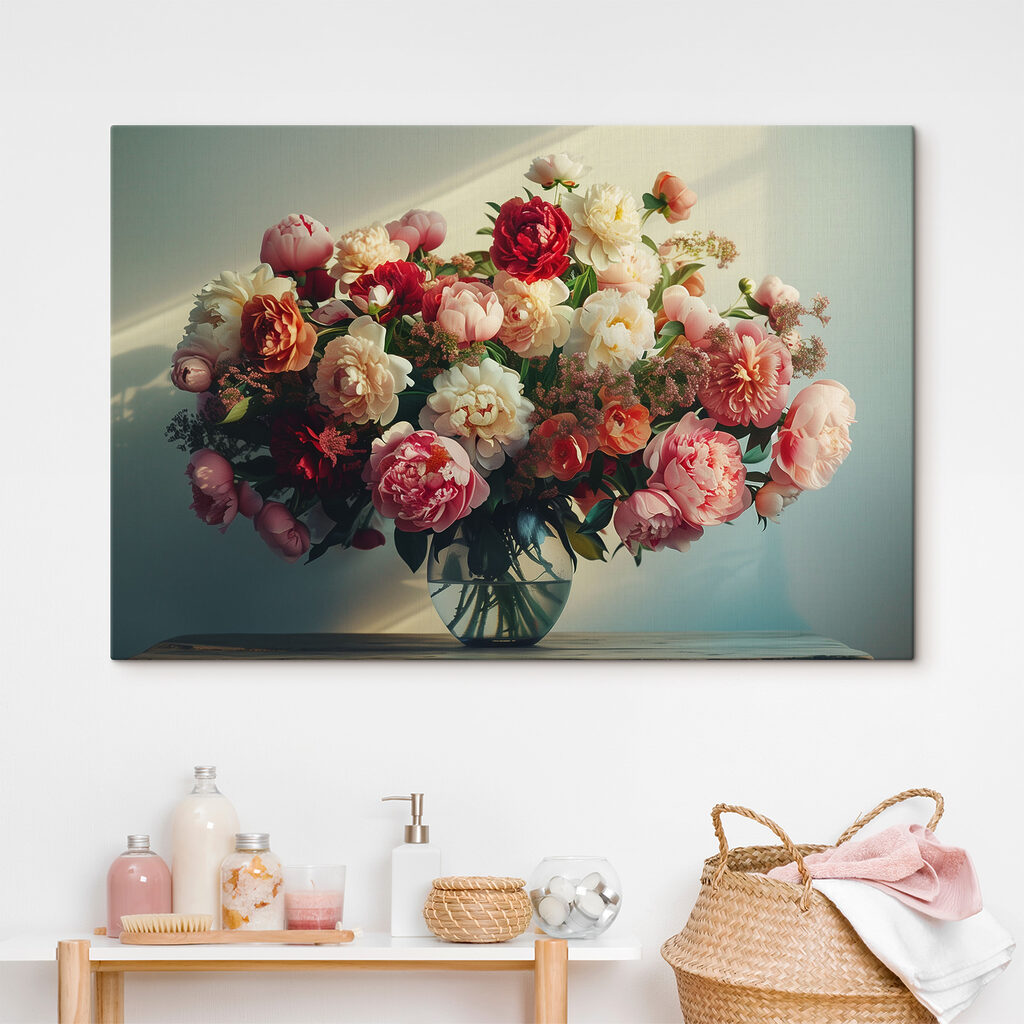 Een boeket vangt zonlicht — interieur 1
