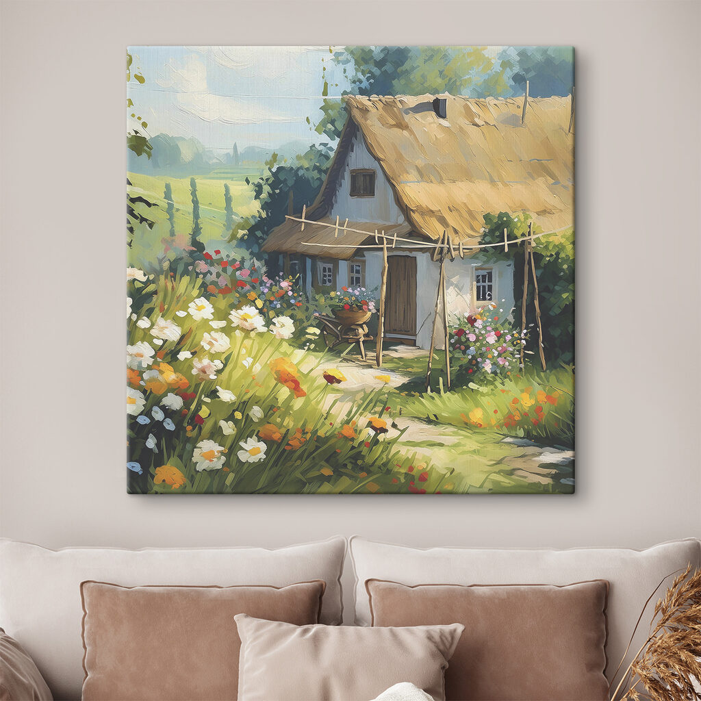 Een huisje tussen margrieten — interieur 2