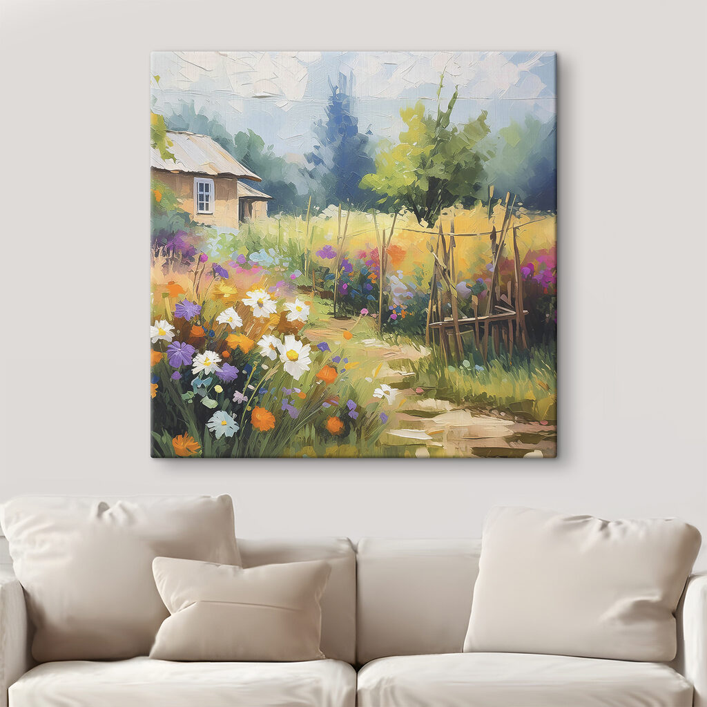 Tuinpad naar het landhuisje — interieur 2