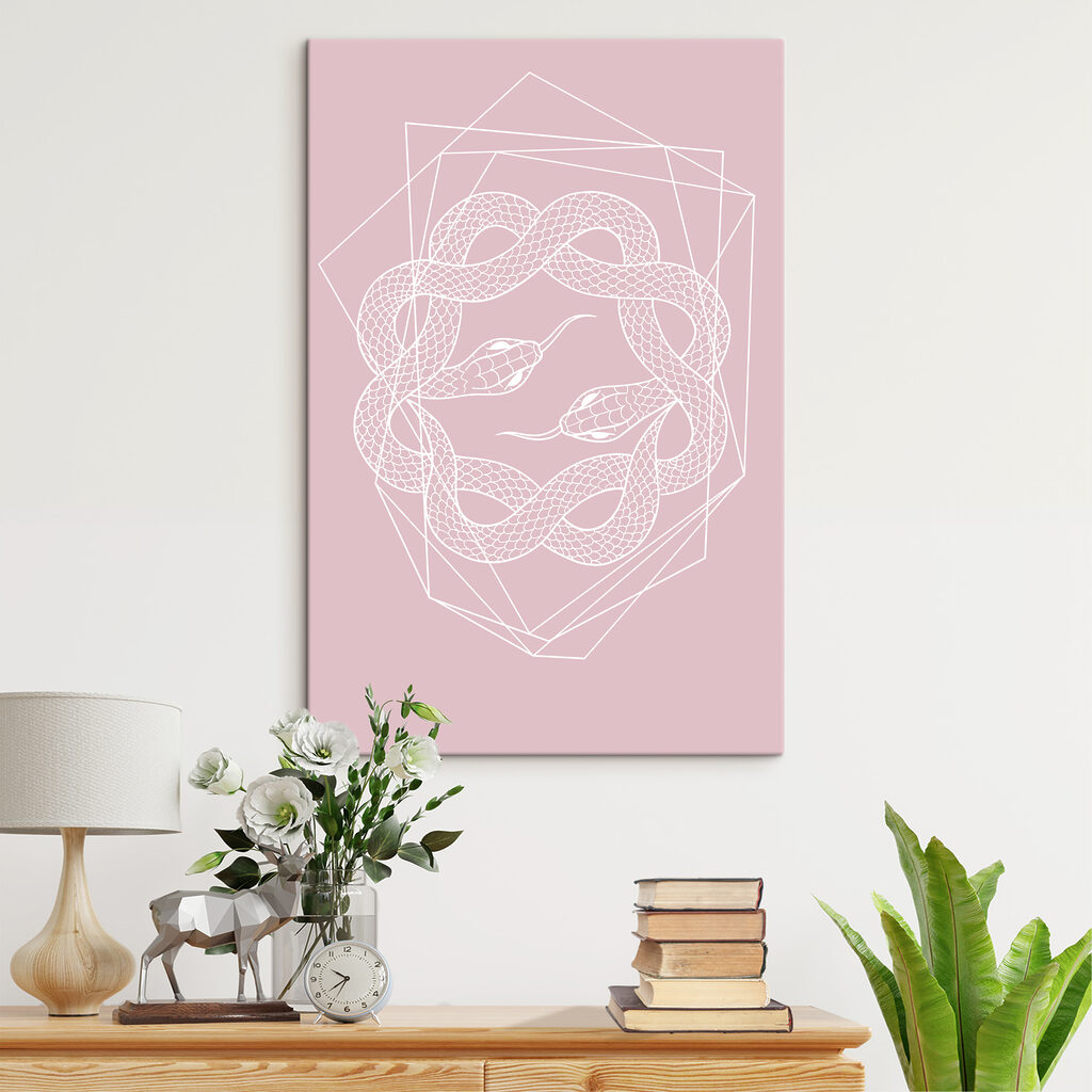 Slangen in een lijnenspel — interieur 1