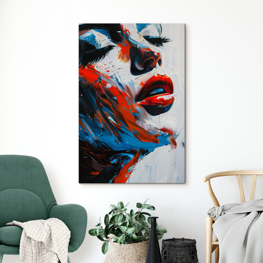 Gesloten ogen, felle streken — interieur 1