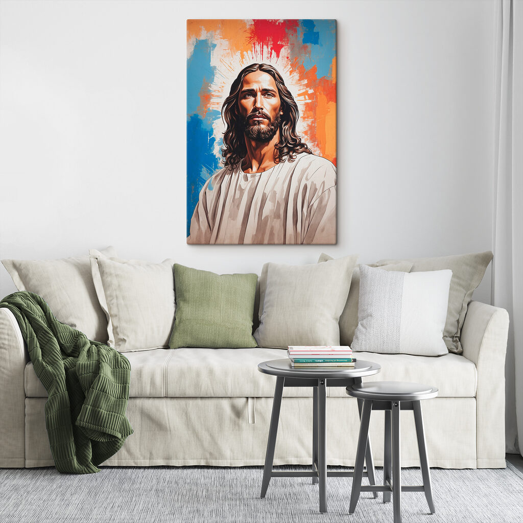 Jezus tussen warme kleuren — interieur 3