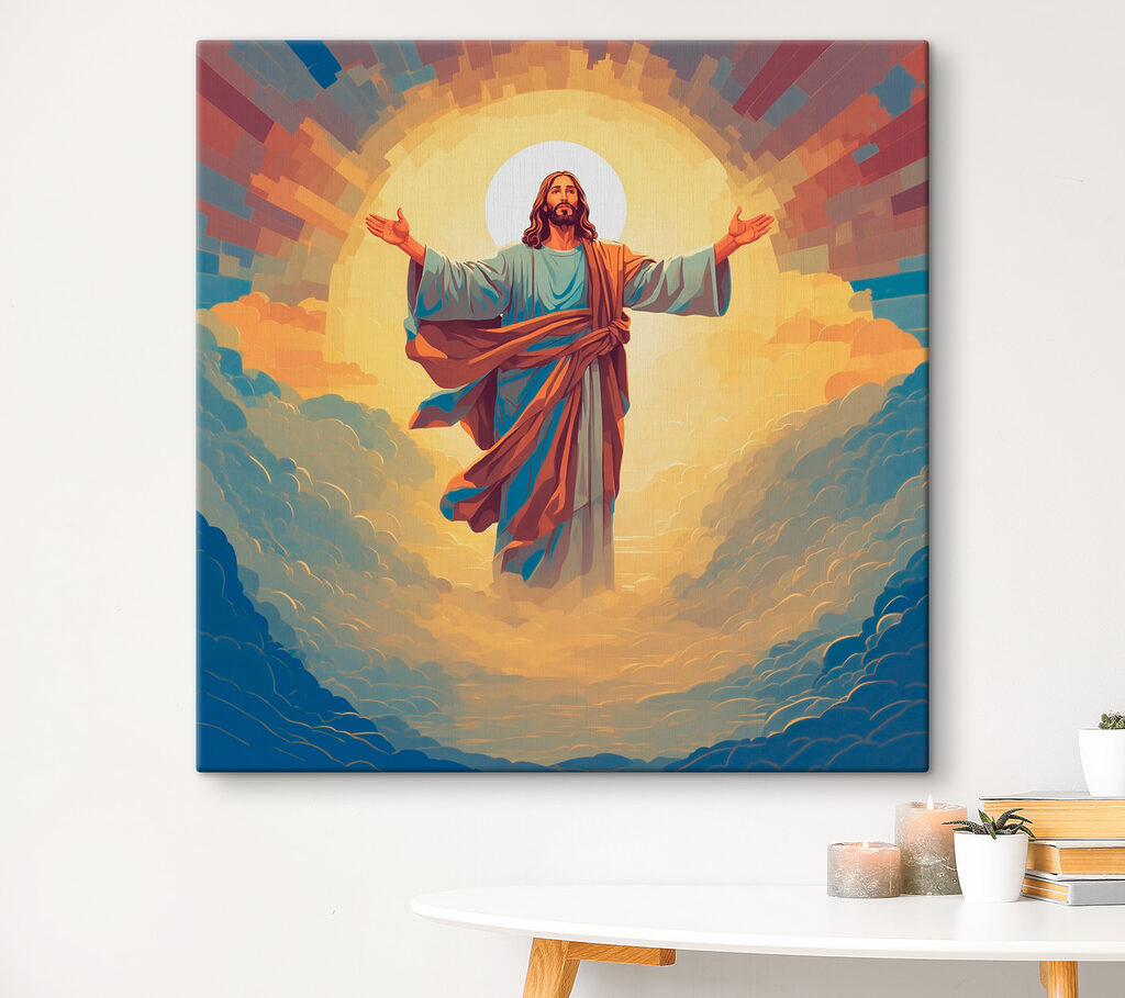 Jezus opent zijn armen — interieur 3