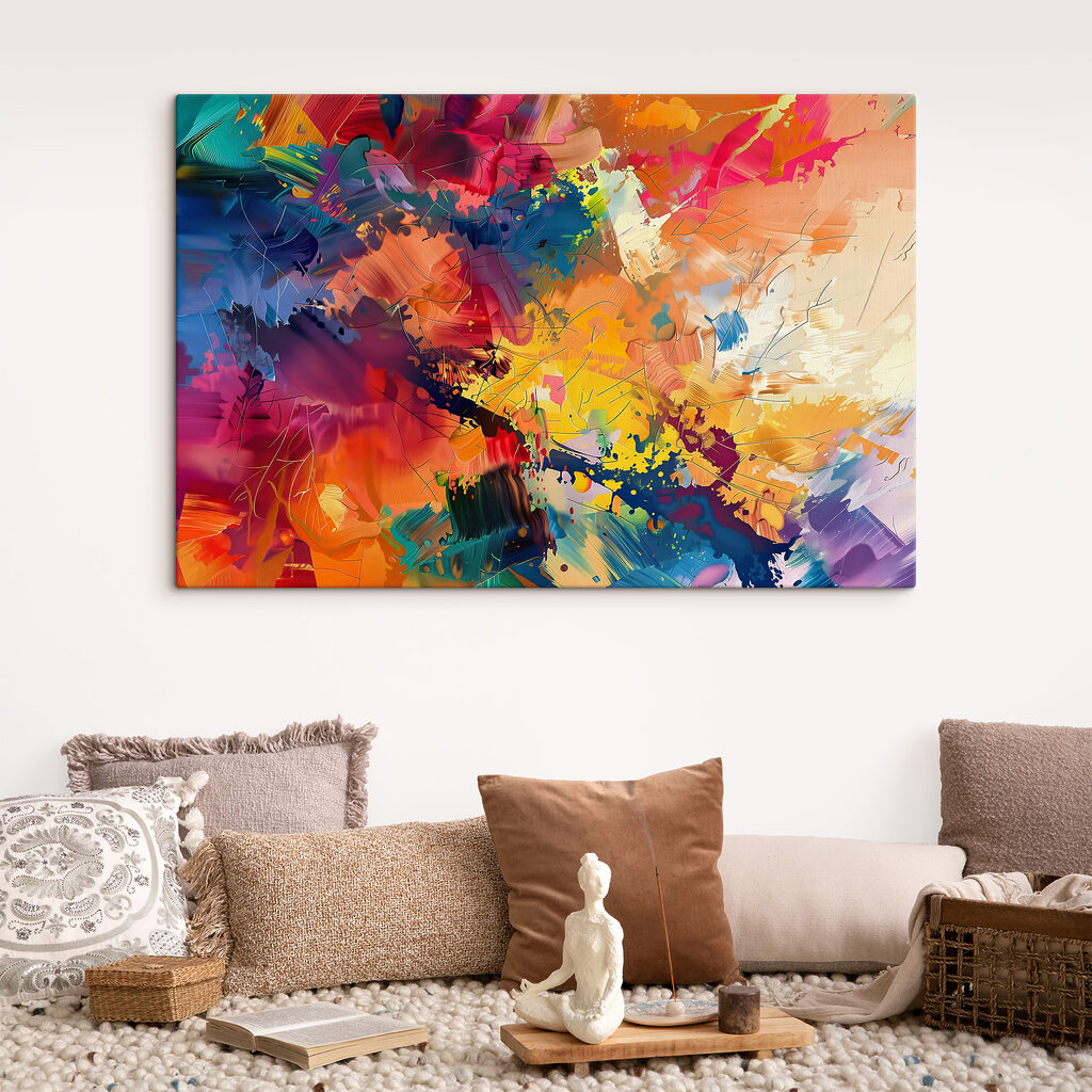 Kleuren vinden hun ritme — interieur 2