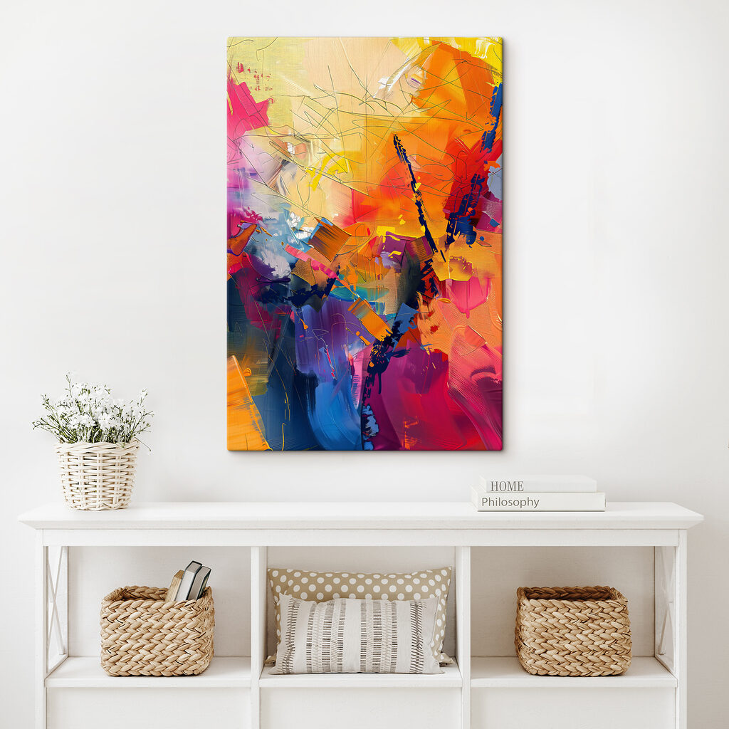 Licht breekt door kleur — interieur 1