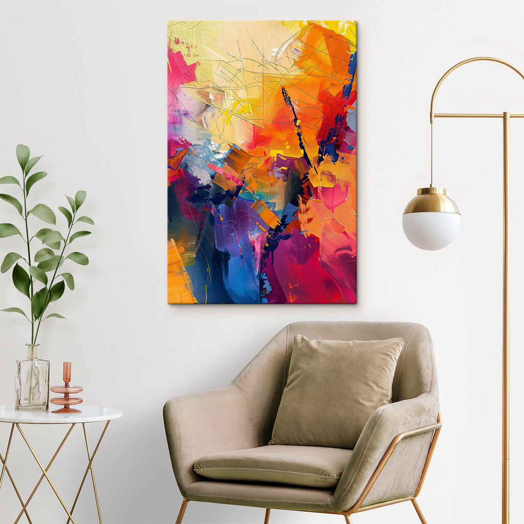 Licht breekt door kleur — interieur 3