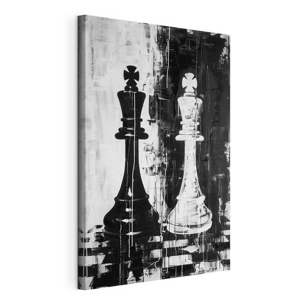 Twee koningen tegenover elkaar — productweergave