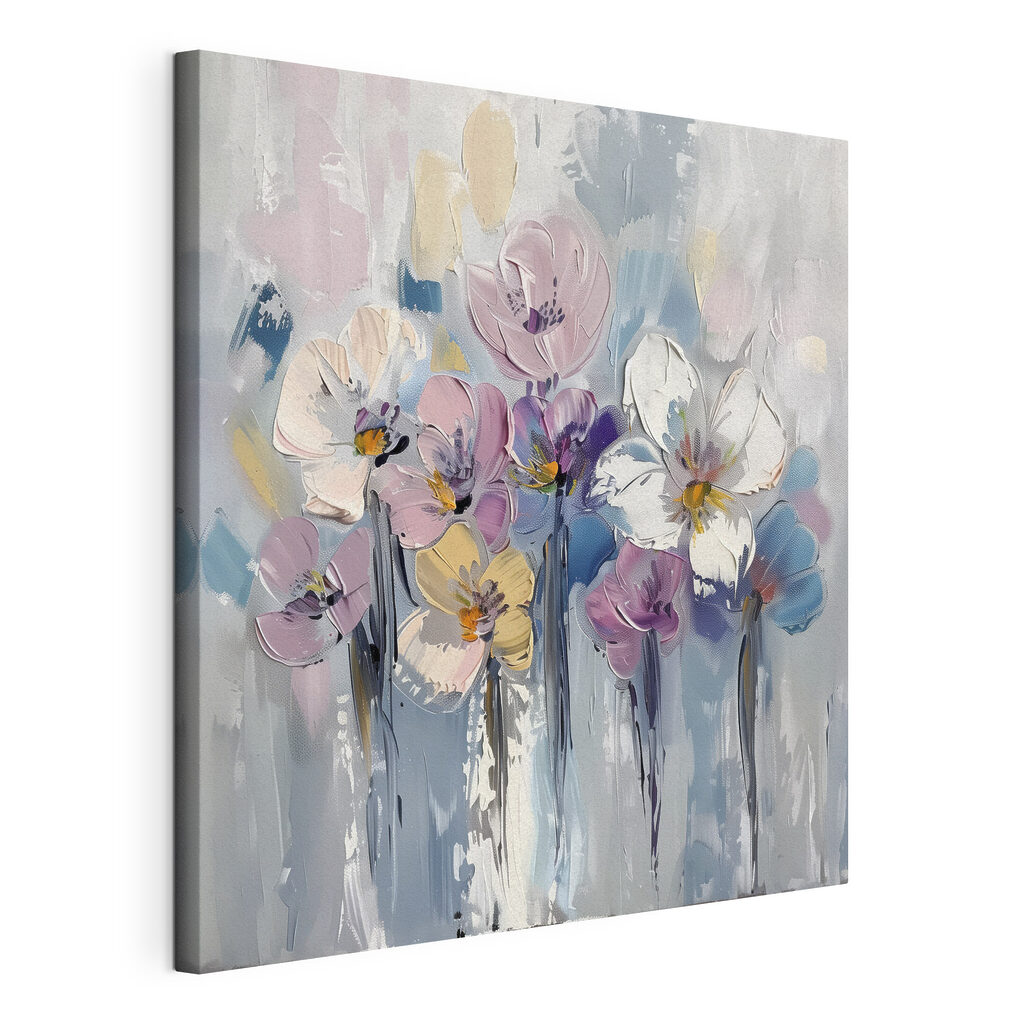 Bloemen in lichte verfbanen — productweergave