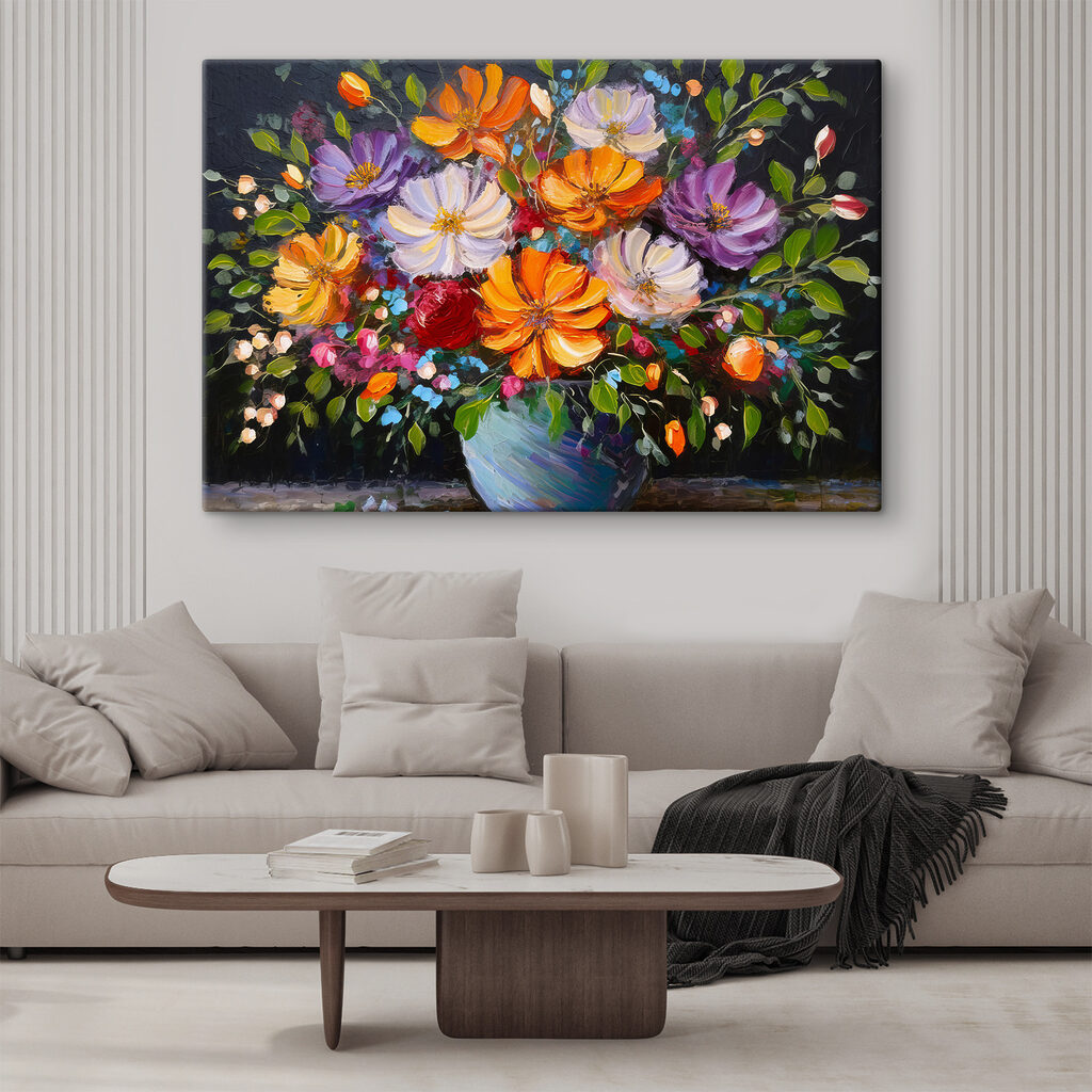 Bloemen vieren het donker — interieur 1