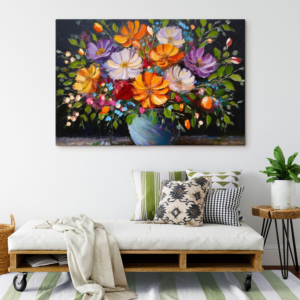 Bloemen vieren het donker — interieur 2