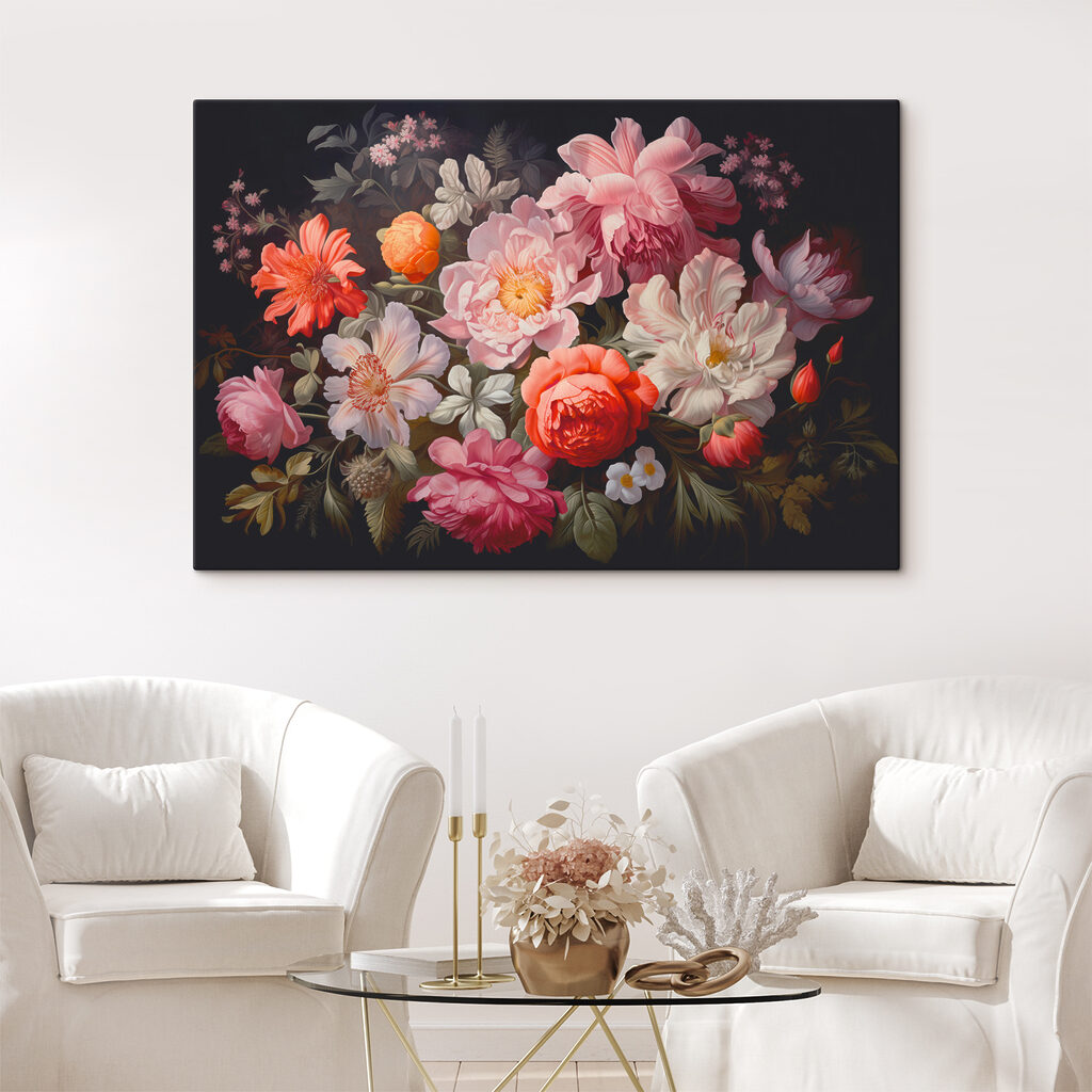 Een tuin tegen nachtblauw — interieur 1