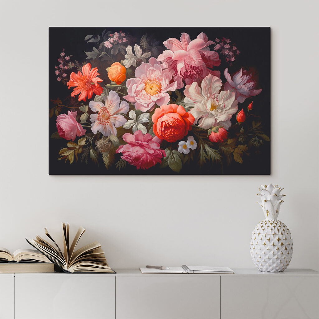 Een tuin tegen nachtblauw — interieur 2