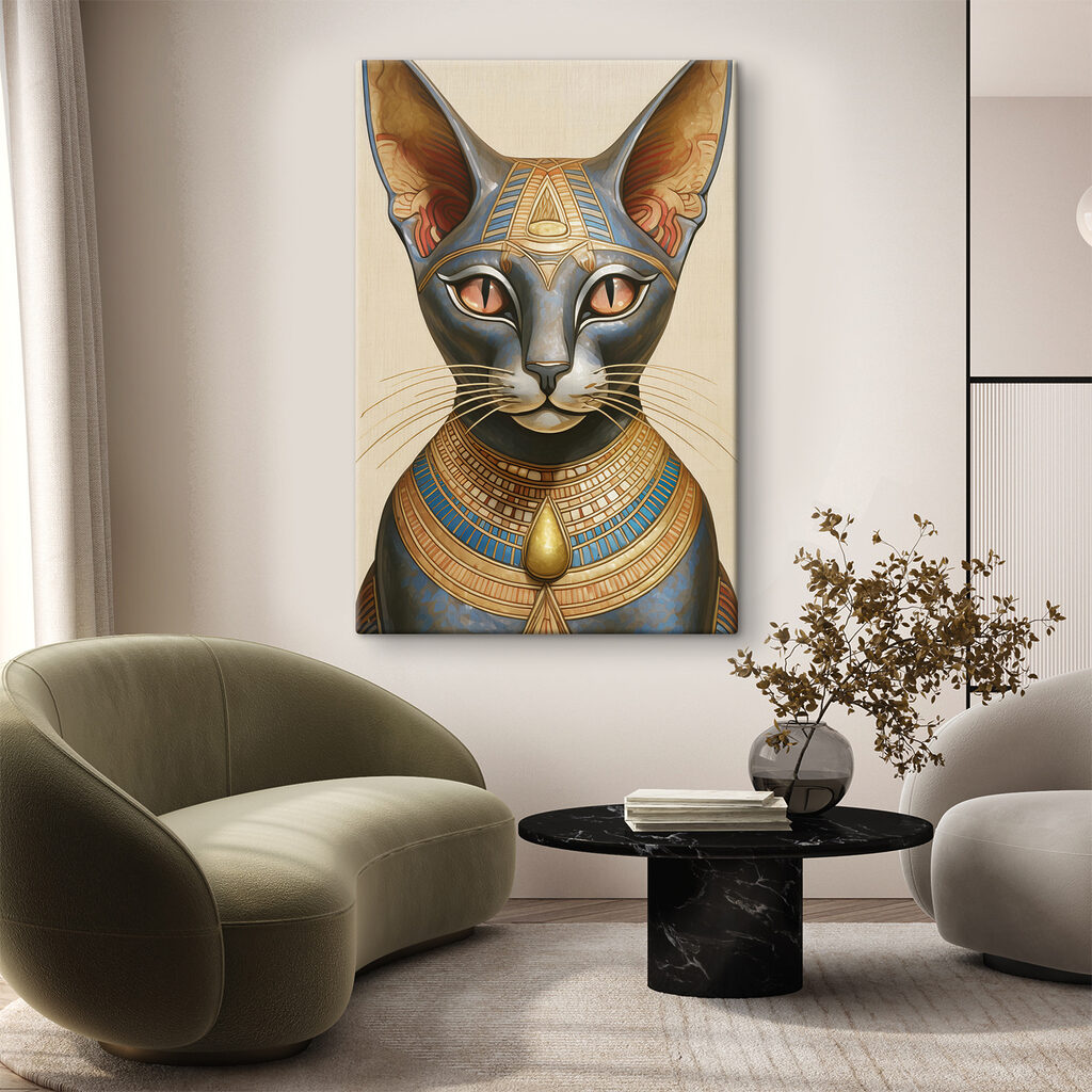 Kat met gouden kraag — interieur 1