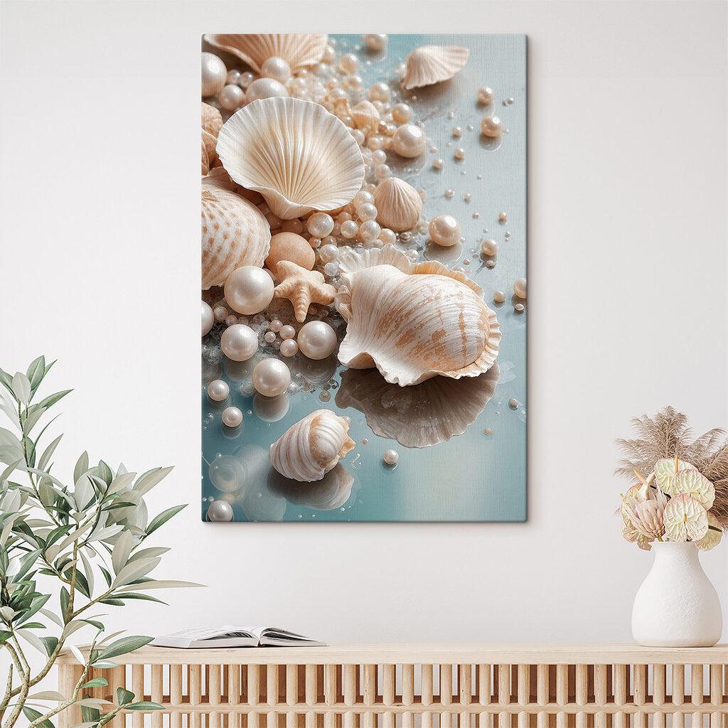 Schelpen langs het blauw — interieur 1