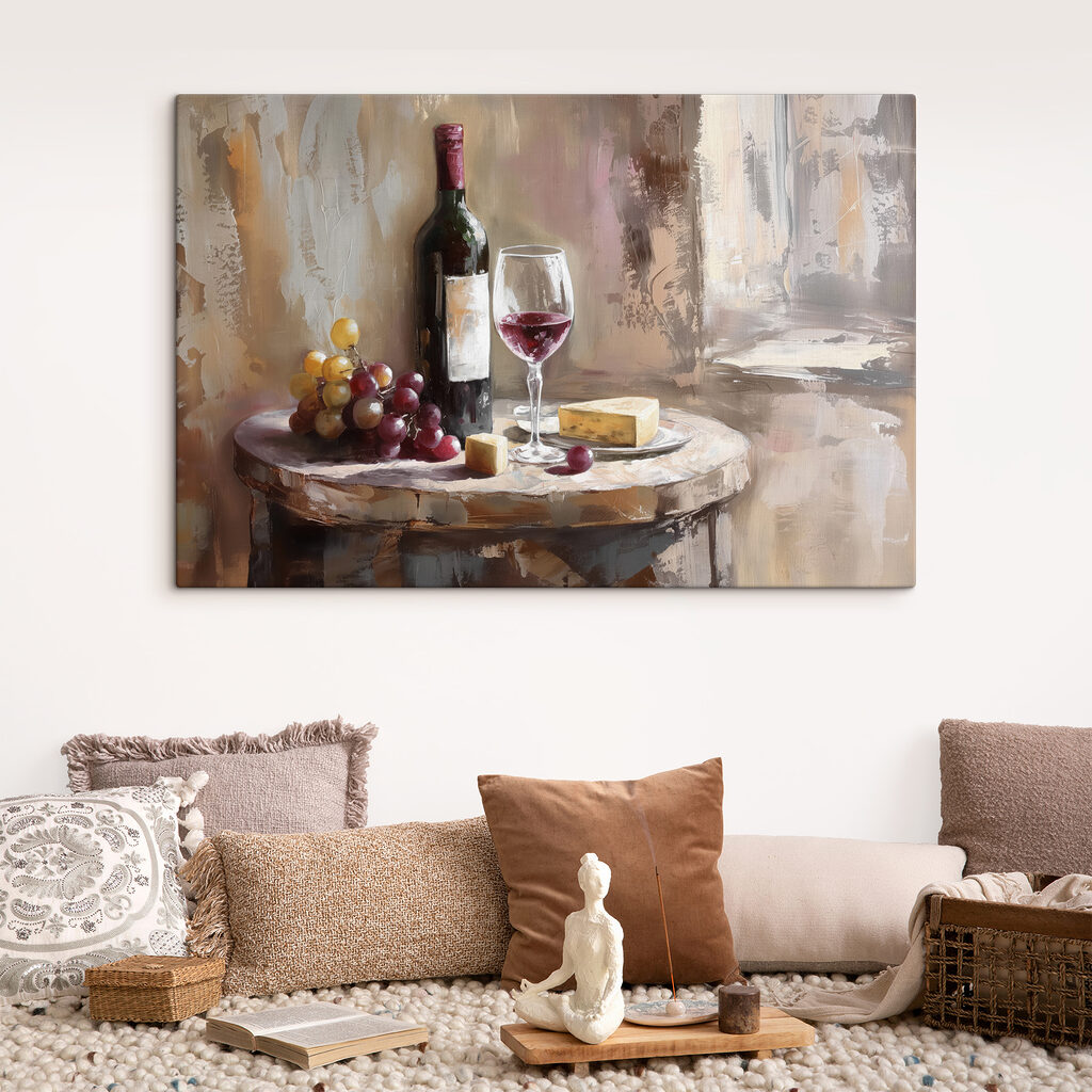 Wijn bij de druiven — interieur 1