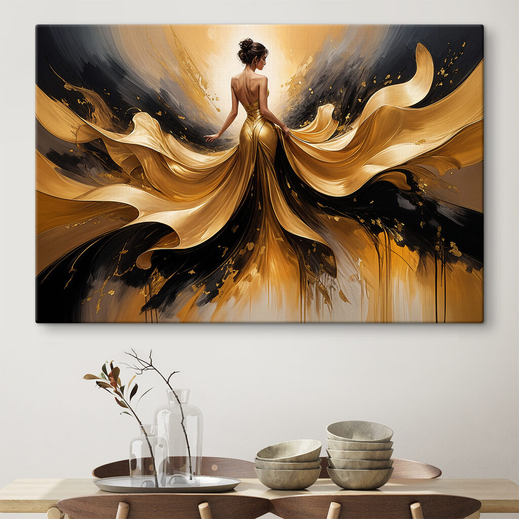 Elegante stroming in dramatische tinten — interieur 2