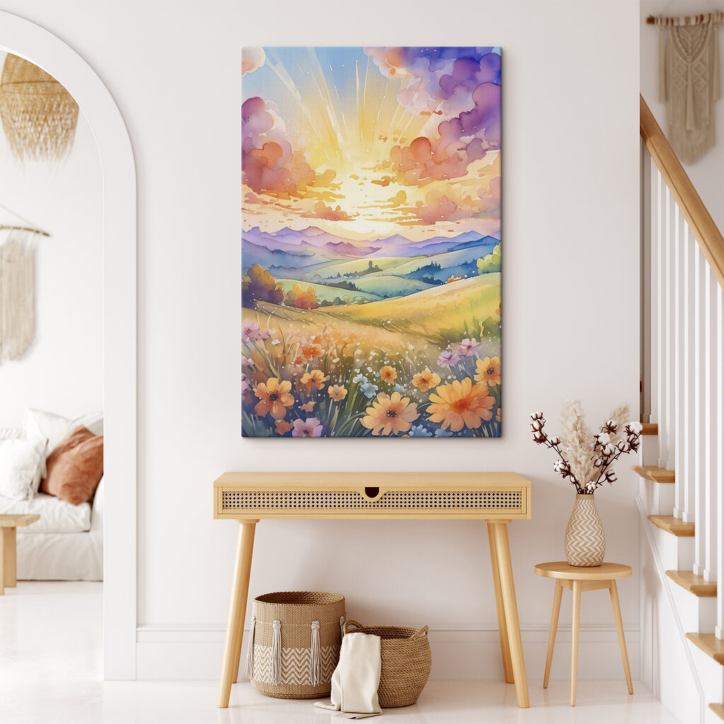 Een bloeiend dal ontwaakt — interieur 1