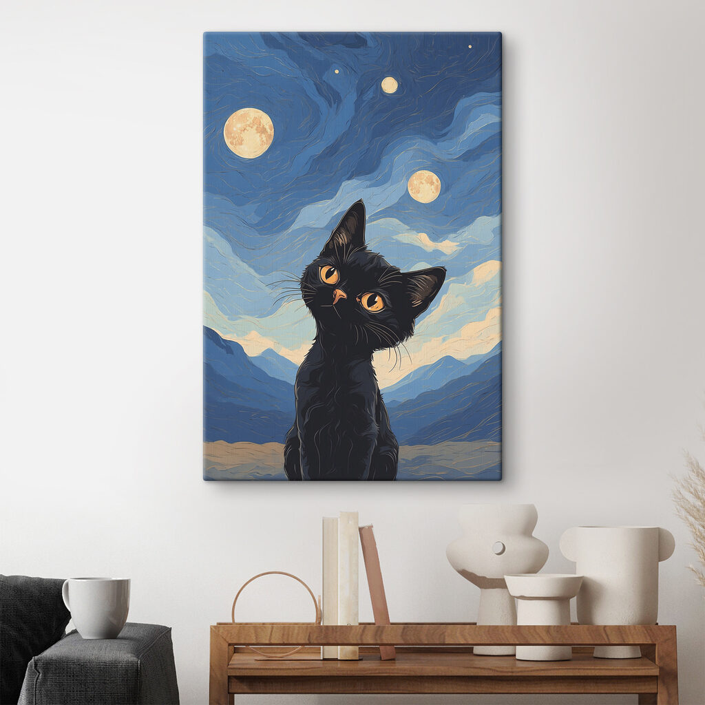 Katje onder drie manen — interieur 2
