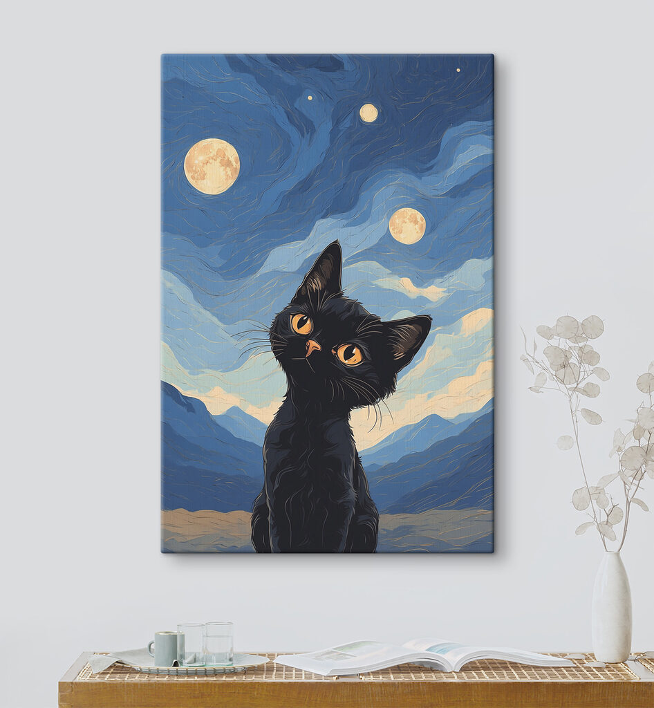 Katje onder drie manen — interieur 3