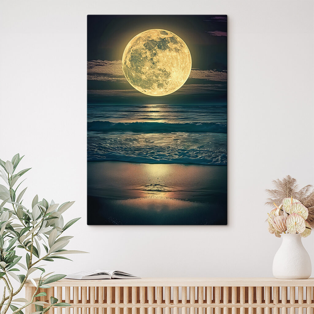 Een maan boven de oceaan — interieur 1